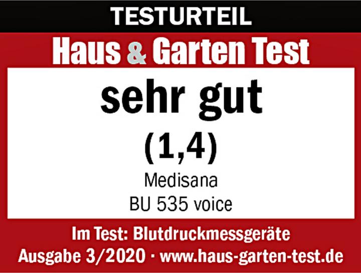 Immagine prodotto Medisana BU 535 Voice (Sfigmomanometro per braccio)