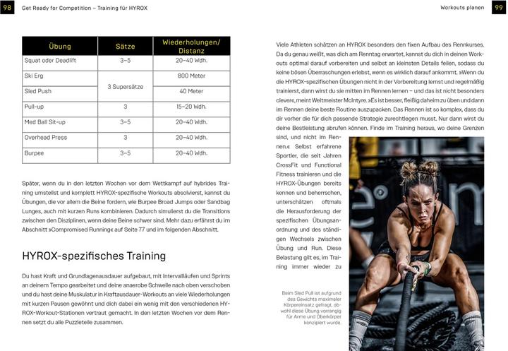 Produktbild Hyrox – das Fitnessrace für jeden (Deutsch, Hyrox, 2023)