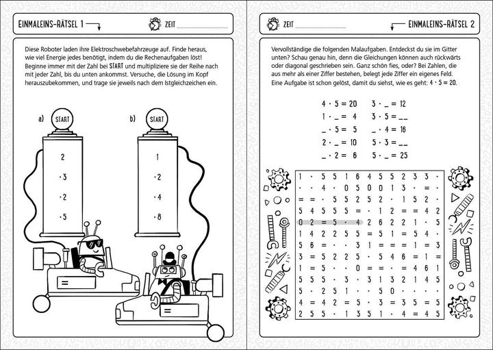 Produktbild Loewe 101 Matherätsel - Das Einmaleins (Deutsch, Gareth Moore, Eva Hierteis, Chris Dickason, 2024)