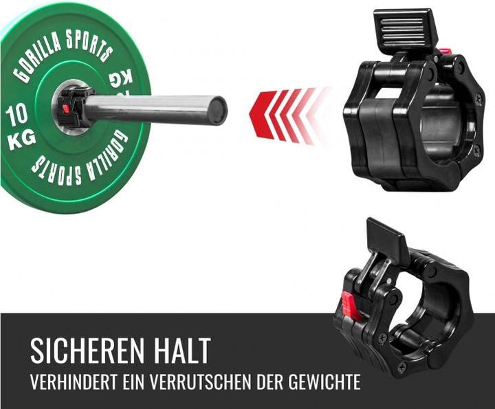 Produktbild Gorilla Sports Verschluesse