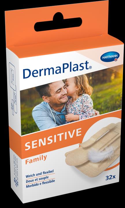 Actual product image DermaPlast Sensitive hautfarbig (32 x)