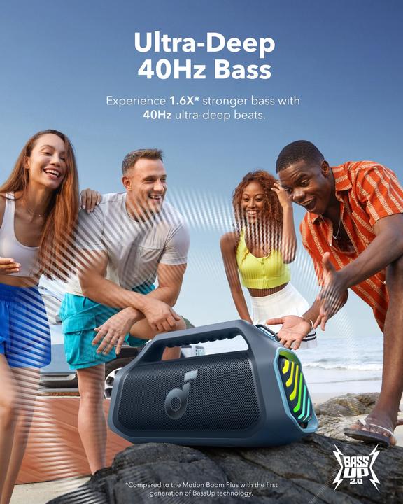 Produktbild soundcore Boom 2 Plus (20 h, Batteriebetrieb)
