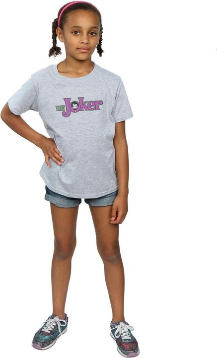 Immagine prodotto The Joker Crackle Logo Maglietta Ragazze (152, 158)