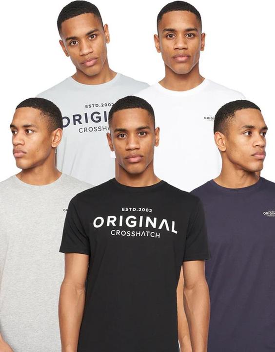 Produktbild Crosshatch Wester TShirt (5erPack) (L)