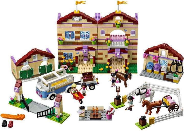 Produktbild LEGO Grosser Reiterhof (3185, LEGO Friends)