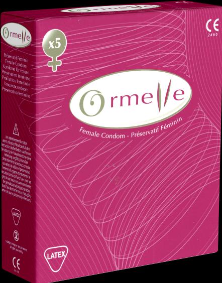 Actual product image Ormelle Female Condom (5 pcs.)