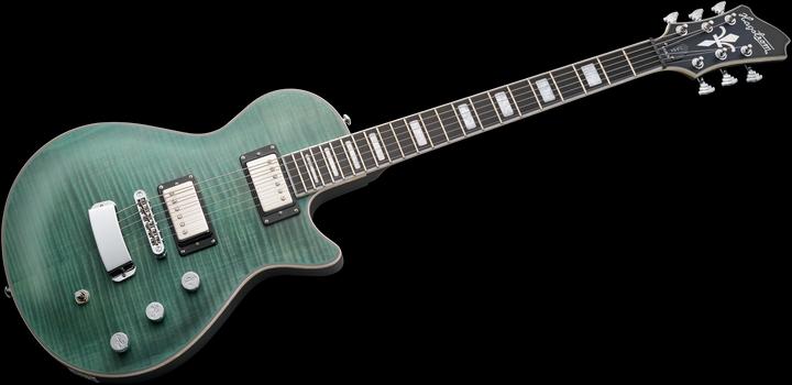 Image du produit Hagstrom Guitare électrique, Ultra Max, Fall Sky Satin (Guitare électrique)