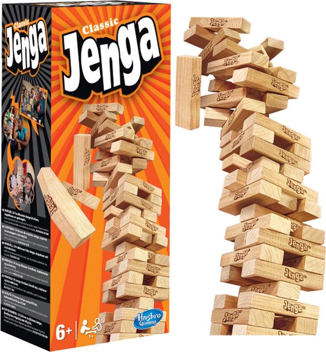 Image du produit Hasbro Gaming Jenga Classic (Allemand, Français, Italien)