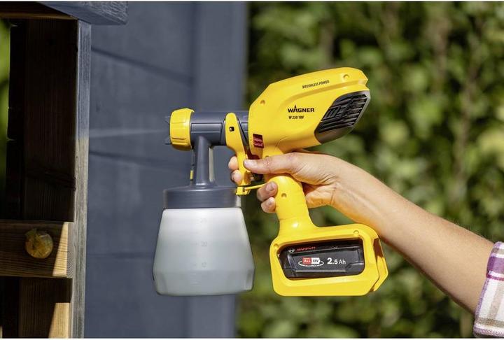 Produktbild W250 18V Akku-Farbsprühpistole 18 V Fördermenge (max.) 250 ml/min