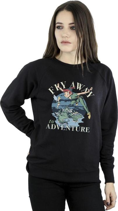 Actual product image Disney Womens/Ladies Peter Pan Fly Away To Adventure Sweatshirt (M)