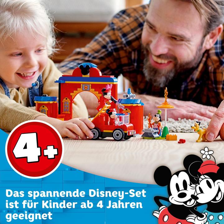 Immagine prodotto LEGO La stazione dei pompieri e il camion dei pompieri di Topolino (10776, LEGO Disney)