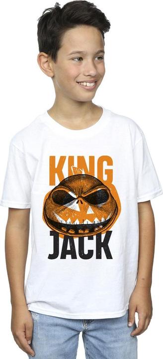 Actual product image Disney Boys The Nightmare Before Christmas King Jack T-Shirt (140, 146)