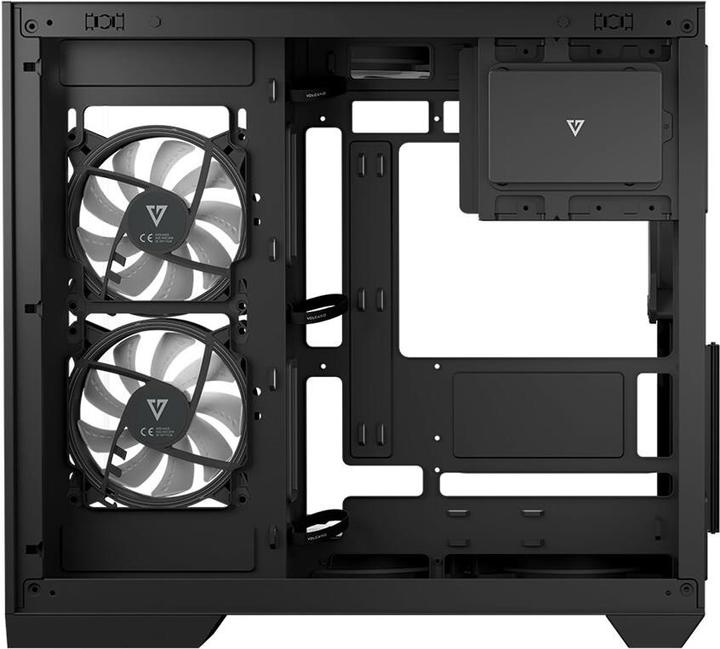 Produktbild Modecom Obudowa Volcano Panorama czarna (AT-PANORAMA-NF-0000-10-000000-0002) (ATX, ITX, Mini-ATX)