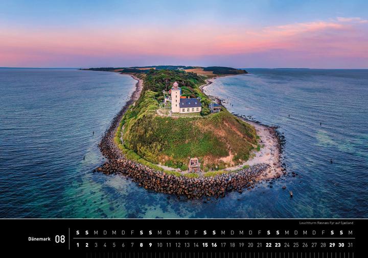 Actual product image Dänemark Premiumkalender 2026 (50 x 35 cm, German)