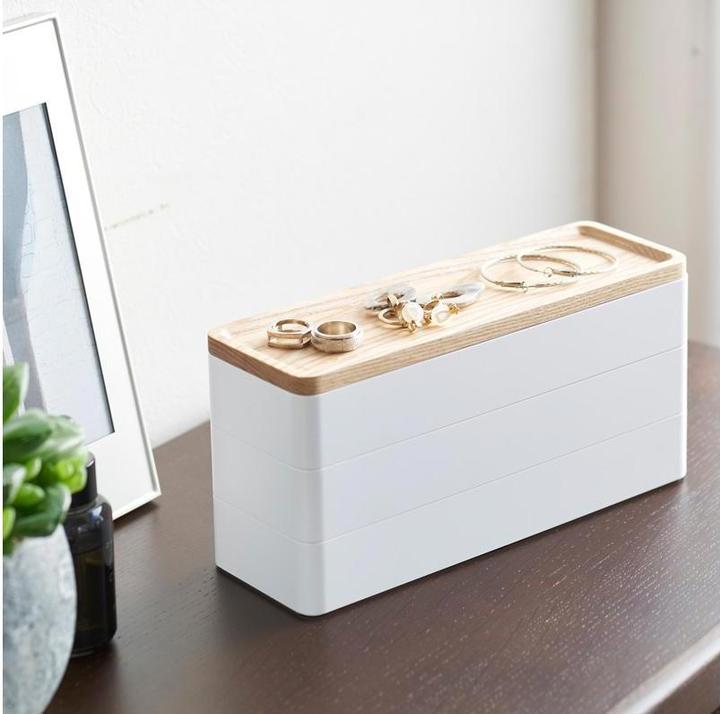 Actual product image Yamazaki Accessory shelf