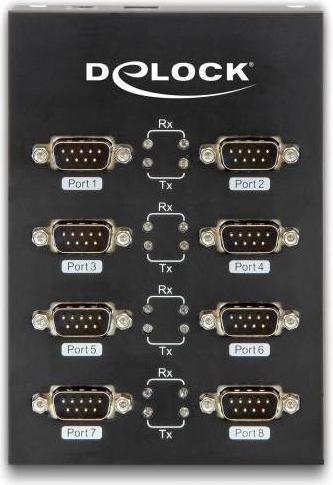 Image du produit Delock 61860 Adaptateur USB 2.0 à 8 x série (1 m)