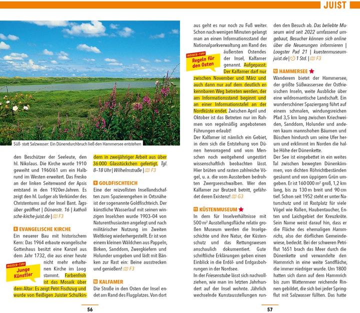 Immagine prodotto Reiseführer Ostfriesische Inseln, Baltrum, Borkum, Juist, Langeoog, Norderney (Tedesco, Volker Kühn, Klaus Bötig, 2023)