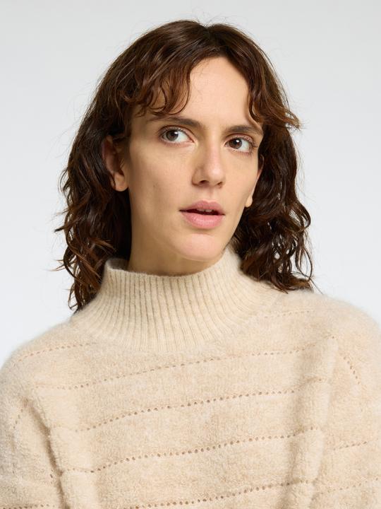 Produktbild Selected Femme Flauschiger Pullover mit hohem Kragen (XS)
