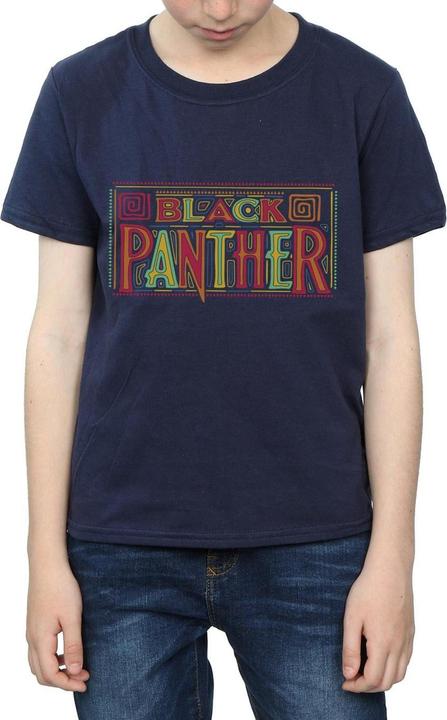 Image du produit T-Shirt Garçons Black Panther Tribal Logo (140, 146)