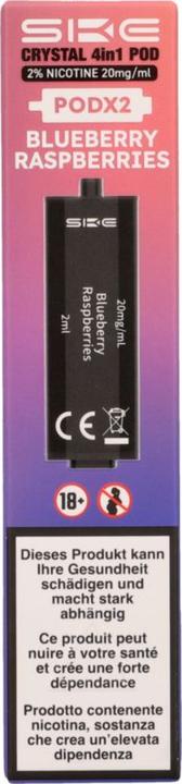 Actual product image SKE 4in1 POD 2x (Raspberry, Bilberry)