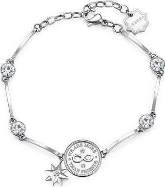 Image du produit Brosway - Steel Friendship Bracelet with Chakra Crystals BHKB045