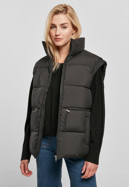 Produktbild Urban Classics Ladies Waisted Puffer Vest (S)