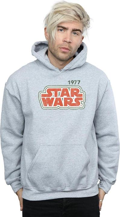 Image du produit Star Wars - Sweat à capuche RETRO OUTLINE - Homme (S)