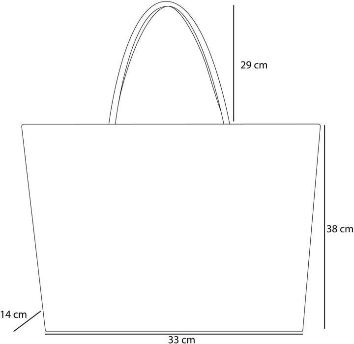 Actual product image Normani Summer shoulder bag, beach bag (17 l)
