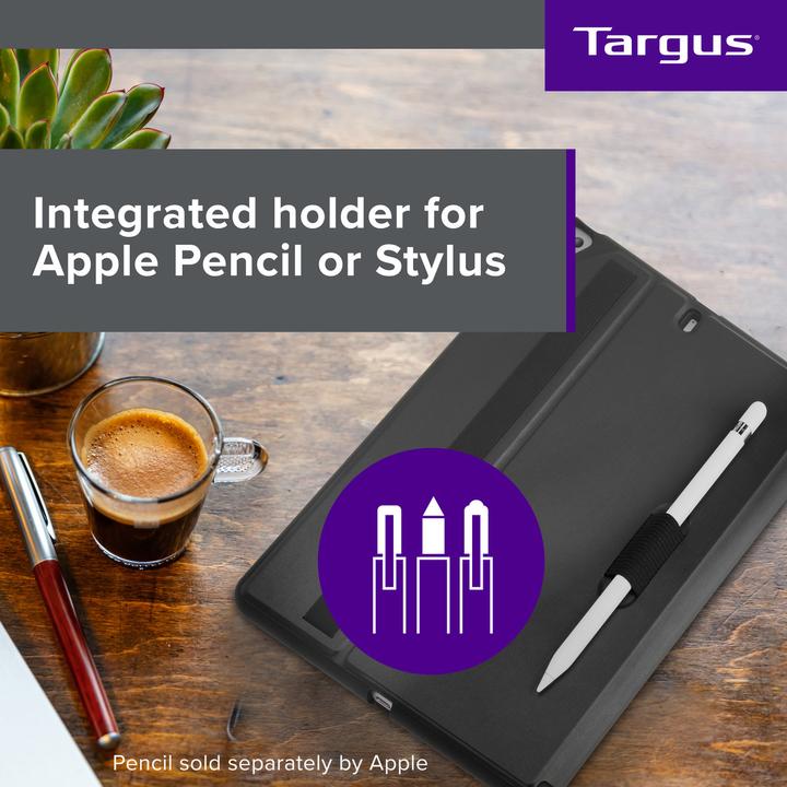 Actual product image Targus Click in Case (iPad Pro 10.5 2017 (1. Gen), iPad Air 2019 (3. Gen), iPad 2019 (7th gene), iPad 2021 (9th Gen))