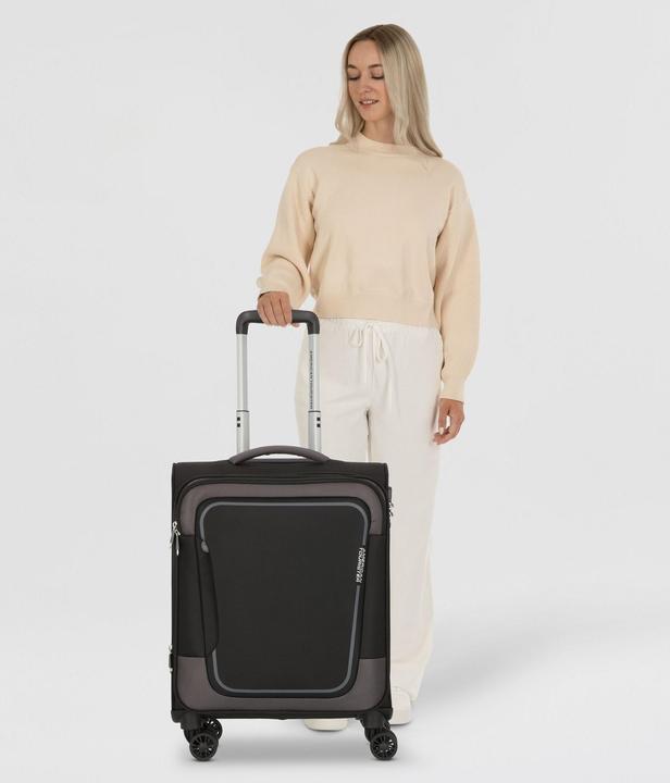 Immagine prodotto American Tourister Valigia e trolley Pulsonic Spinner 55 EXP (35 l, Bagaglio a mano (fino a 50 litri))