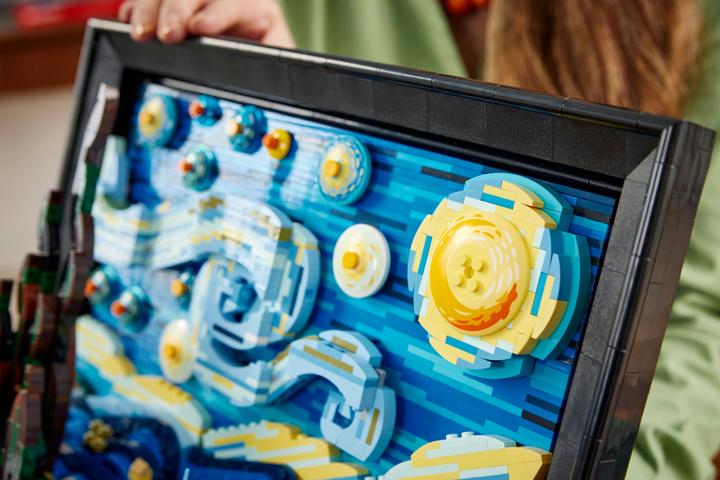 Produktbild LEGO Vincent van Gogh – Sternennacht (21333, LEGO Seltene Sets, LEGO Icons)