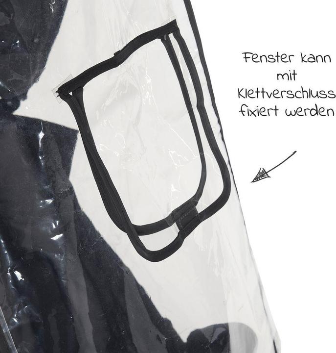 Image du produit Diago Housse de pluie universelle pour poussette & landau avec housse de pluie verrouillable