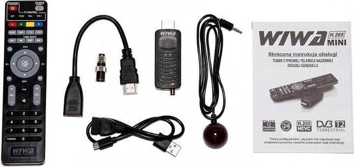 Actual product image Wiwa Tuner TV H.265 Mini (DVB-T, DVB-T/T2, CI+ slot)