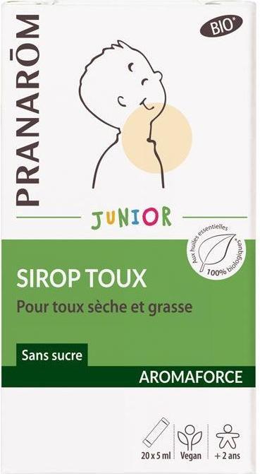 Image du produit Pranarom AROMAFORCE - Hustensirup Junior (20 pièce(s))