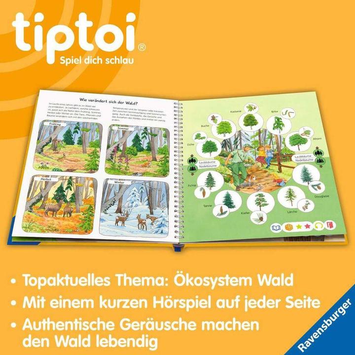Actual product image tiptoi Wieso? Weshalb? Warum? Unser Wald (German, Patricia Mennen, Kerstin M. Guilt, 2023)
