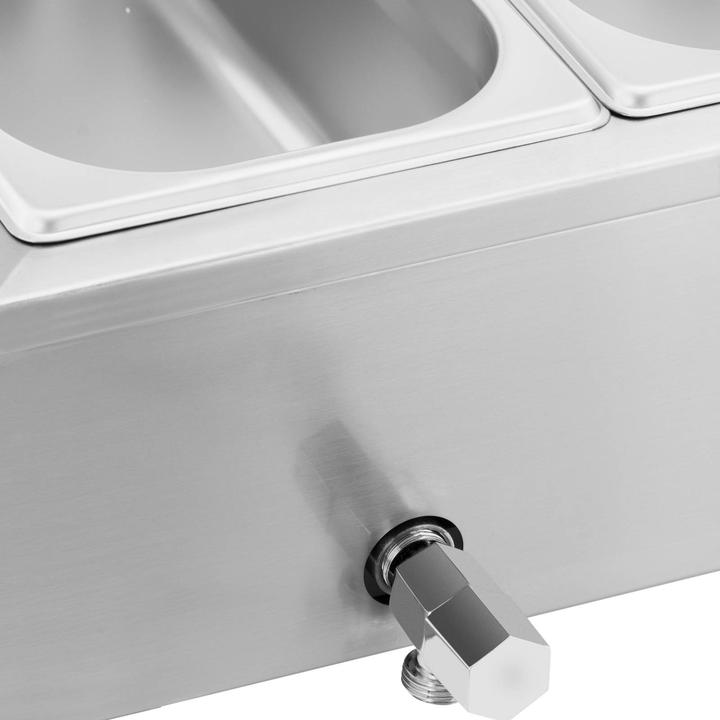 Actual product image Royal Catering Bain Marie - 6 GN 1/3 containers -