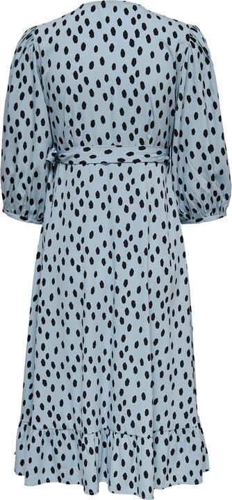 Produktbild Only 3/4-Ärmeliges Wickel- Midikleid (M)