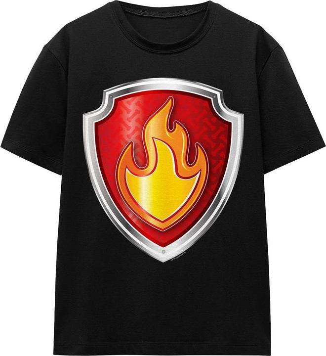 Actual product image Paw Patrol Unisex Adult Marshall Badge T-Shirt (XL)