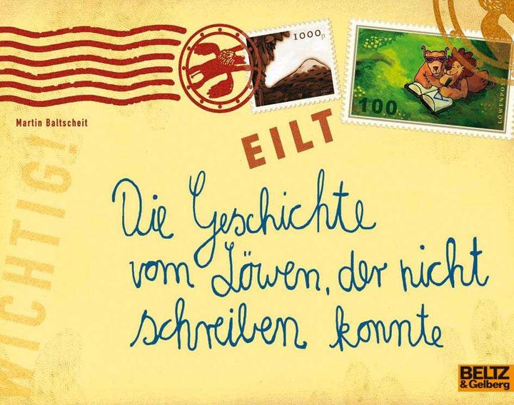 Productafbeelding Die Geschichte vom Löwen, der nicht schreiben konnte (Duits, Martin Baltscheit, 2018)