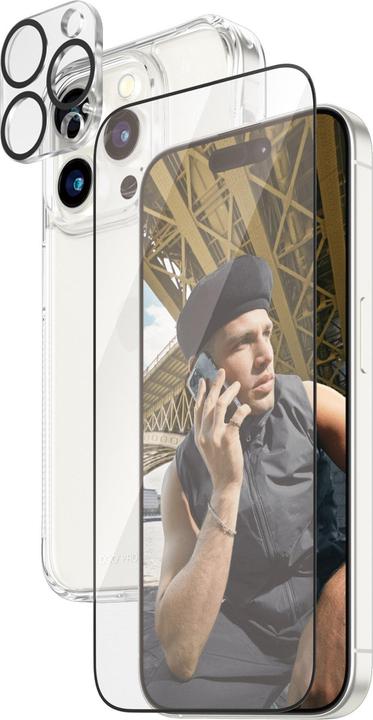 Immagine prodotto PanzerGlass Confezione 3-in-1 (1 Pezzo/i, Apple iPhone 15 Pro)