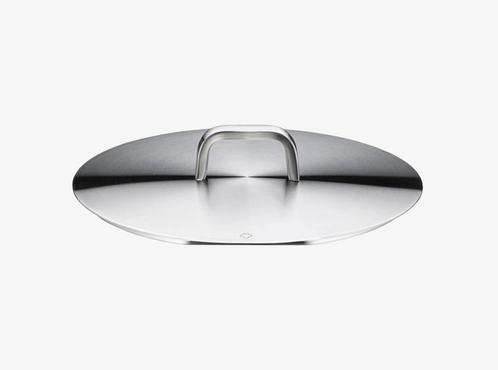 Produktbild WMF Bräter mit Dampfgareinsatz stahlgrau (28 cm, Bräter + Schmortopf, Edelstahl)