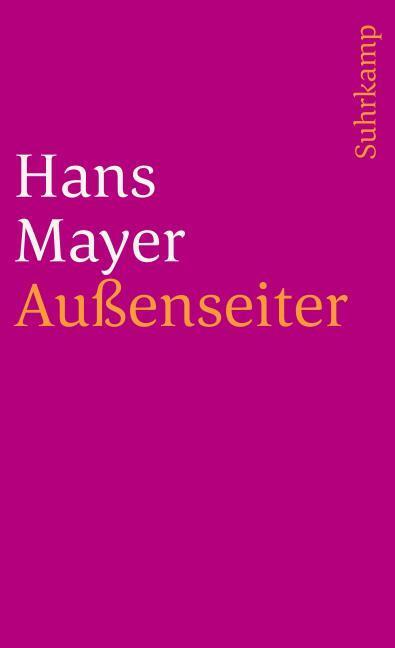 Produktbild Aussenseiter (Deutsch, Hans Mayer, 1981)
