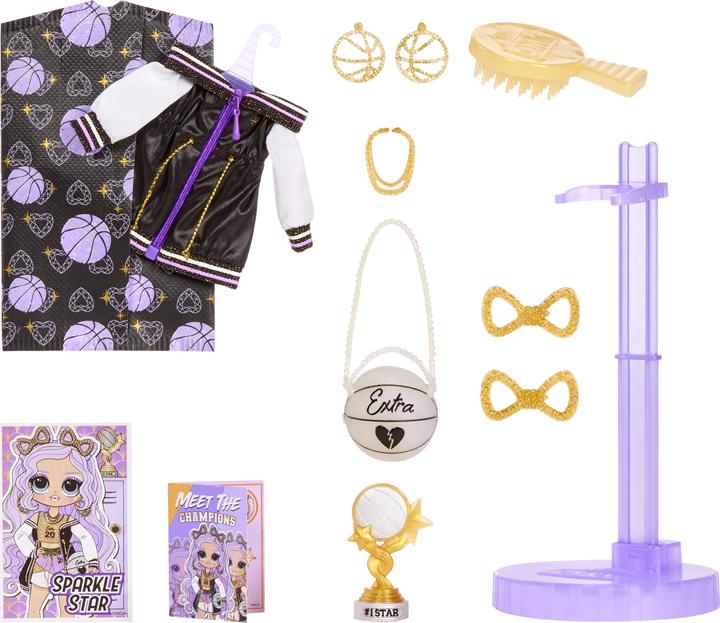 Actual product image MGA L.O.L. Surprise! OMG Sports Doll S3- Sparkle Star