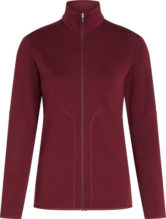 Produktbild Icebreaker Merino 560 Realfleece Elemental II Zip-Hoodie Fleecejacke Port Damen (S)