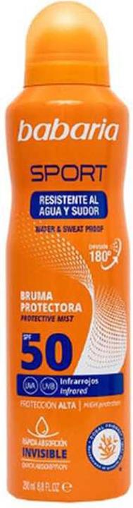 Produktbild Babaria Sport Protective Mist SPF50 Spray 200ml (Sonnenspray, SPF 50, 200 ml, 200 g)