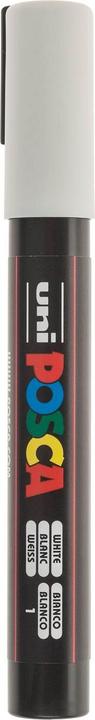 Immagine prodotto Posca Marchio PC-5M a punta tonda (Bianco, 2.50 mm, 1 x)