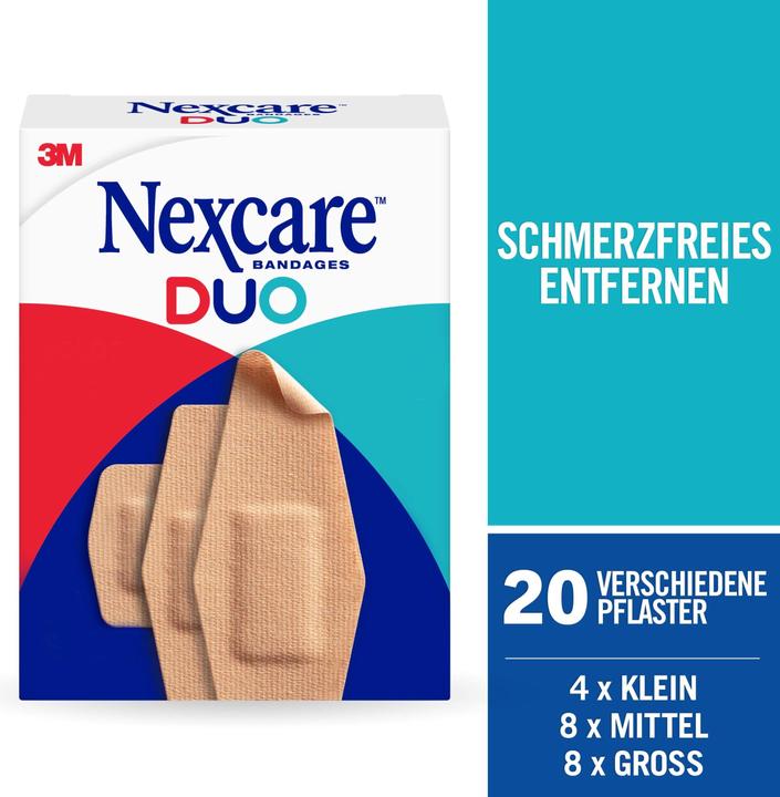 Image du produit Nexcare Pflaster Duo assortiert (20 x)