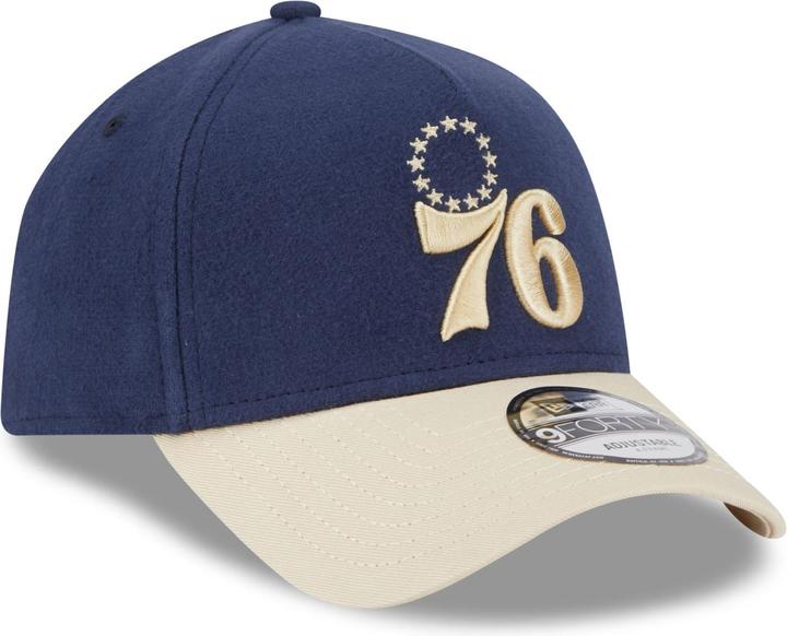 Immagine prodotto New Era A-Frame 9Forty Cap MOLESKIN Philadelphia 76ers navy (Taglia unica)