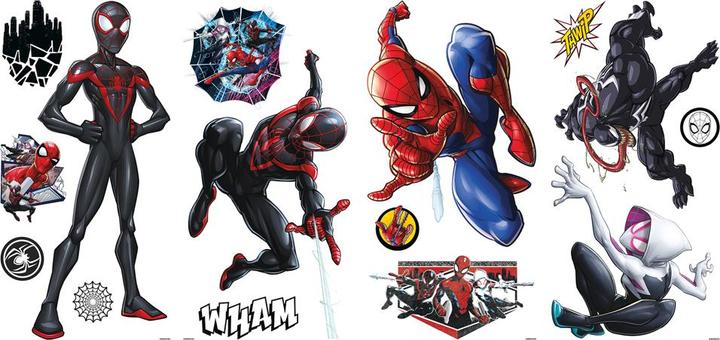 Produktbild Roommates Spider-Man Miles Morales Peel And Stick Wall Decals