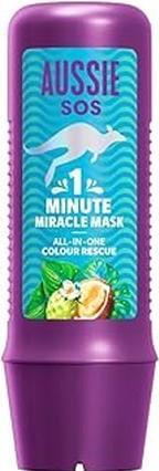 Aussie Sos 1 Minute Miracle All In One Colour Rescue Mask - 250 Ml (250 ml)